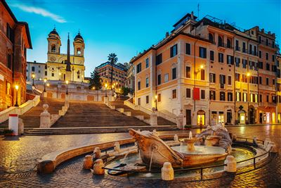 Italien Latium Rom Spanische Treppe